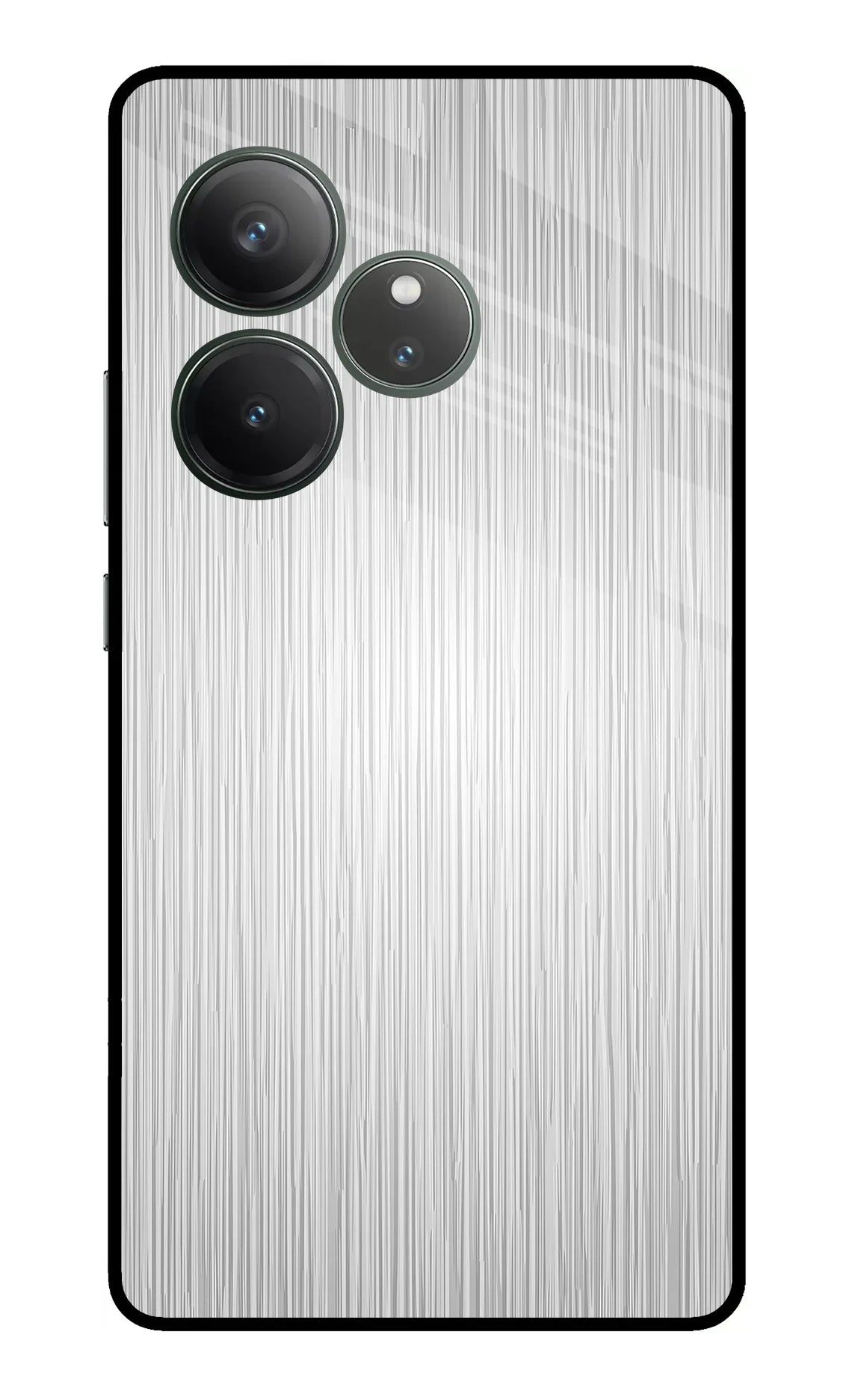 Wooden Grey Texture Realme GT 6 Glass Case - Wooden Grey Texture Realme GT 6 Glass Case Wooden Grey Texture Realme GT 6 Glass Case