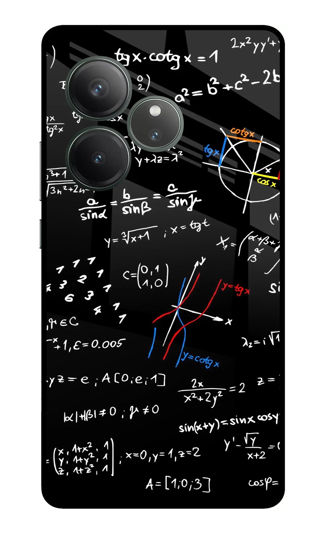 Mathematics Formula Realme GT 6 Glass Case - Mathematics Formula Realme GT 6 Glass Case Mathematics Formula Realme GT 6 Glass Case