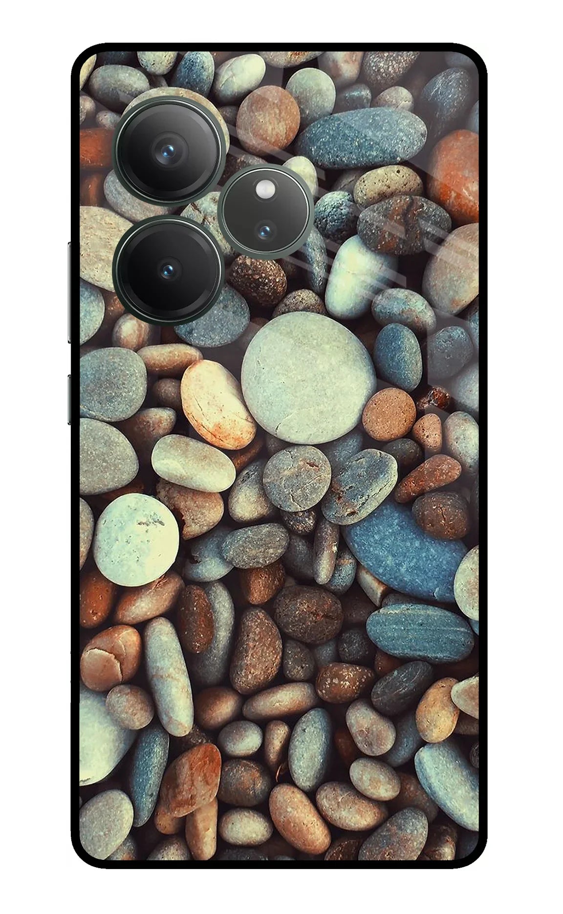 Pebble Realme GT 6 Glass Case - Pebble Realme GT 6 Glass Case Pebble Realme GT 6 Glass Case