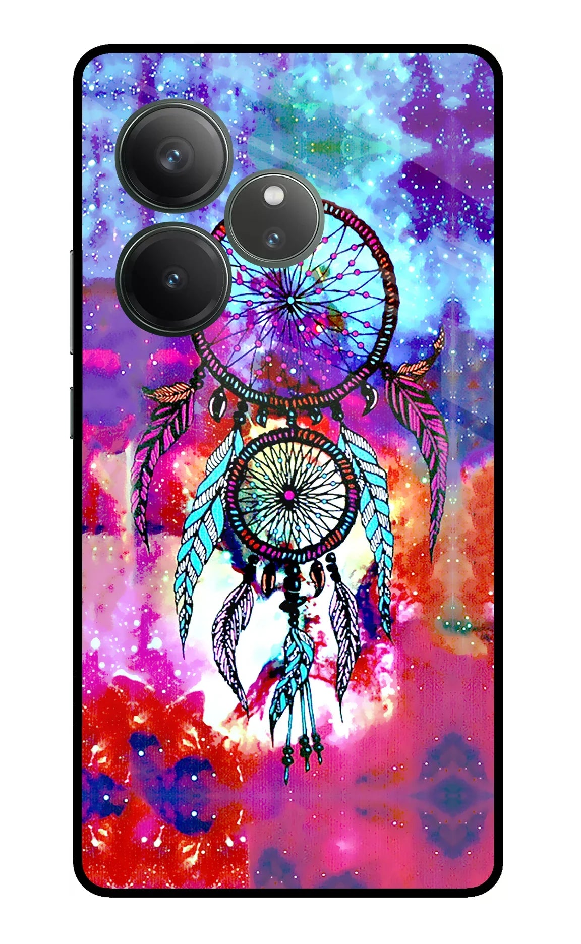 Dream Catcher Abstract Realme GT 6 Glass Case - Dream Catcher Abstract Realme GT 6 Glass Case Dream Catcher Abstract Realme GT 6 Glass Case