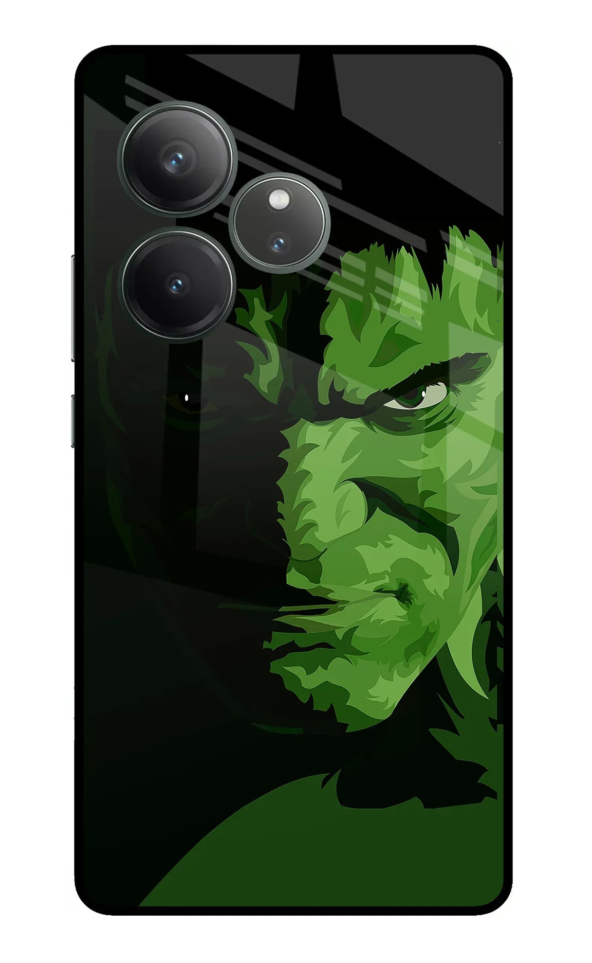HULK Realme GT 6 Glass Case - HULK Realme GT 6 Glass Case HULK Realme GT 6 Glass Case