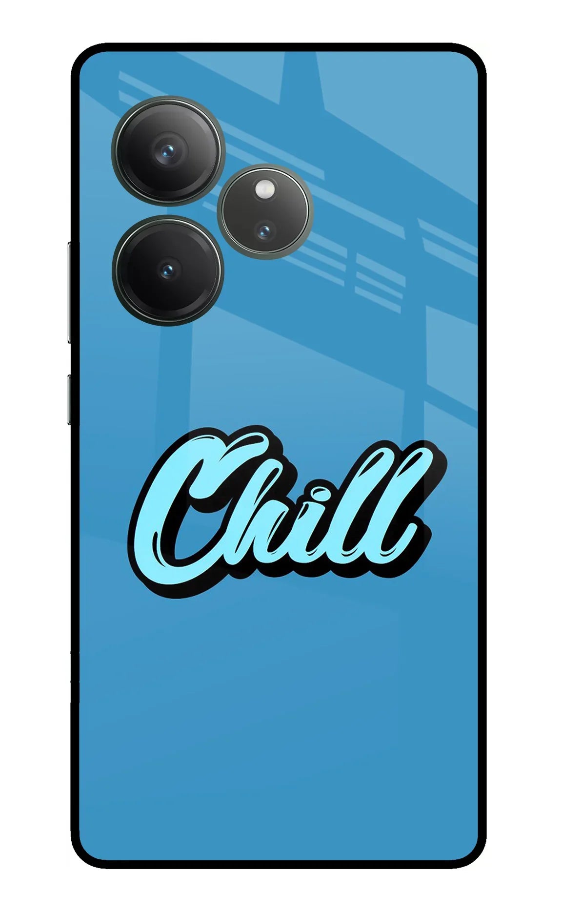 Chill Realme GT 6 Glass Case - Chill Realme GT 6 Glass Case Chill Realme GT 6 Glass Case