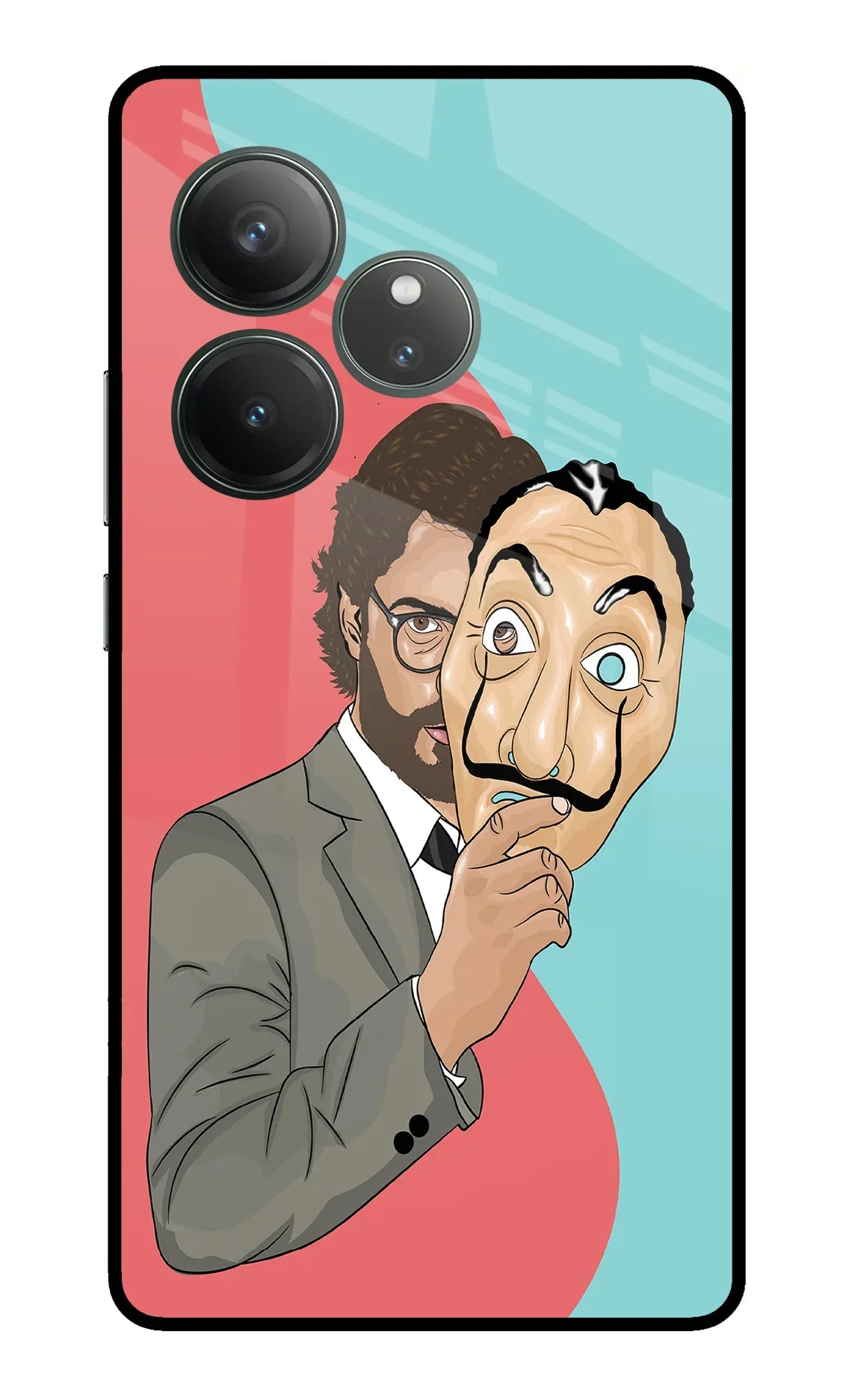 Professor Realme GT 6 Glass Case - Professor Realme GT 6 Glass Case Professor Realme GT 6 Glass Case