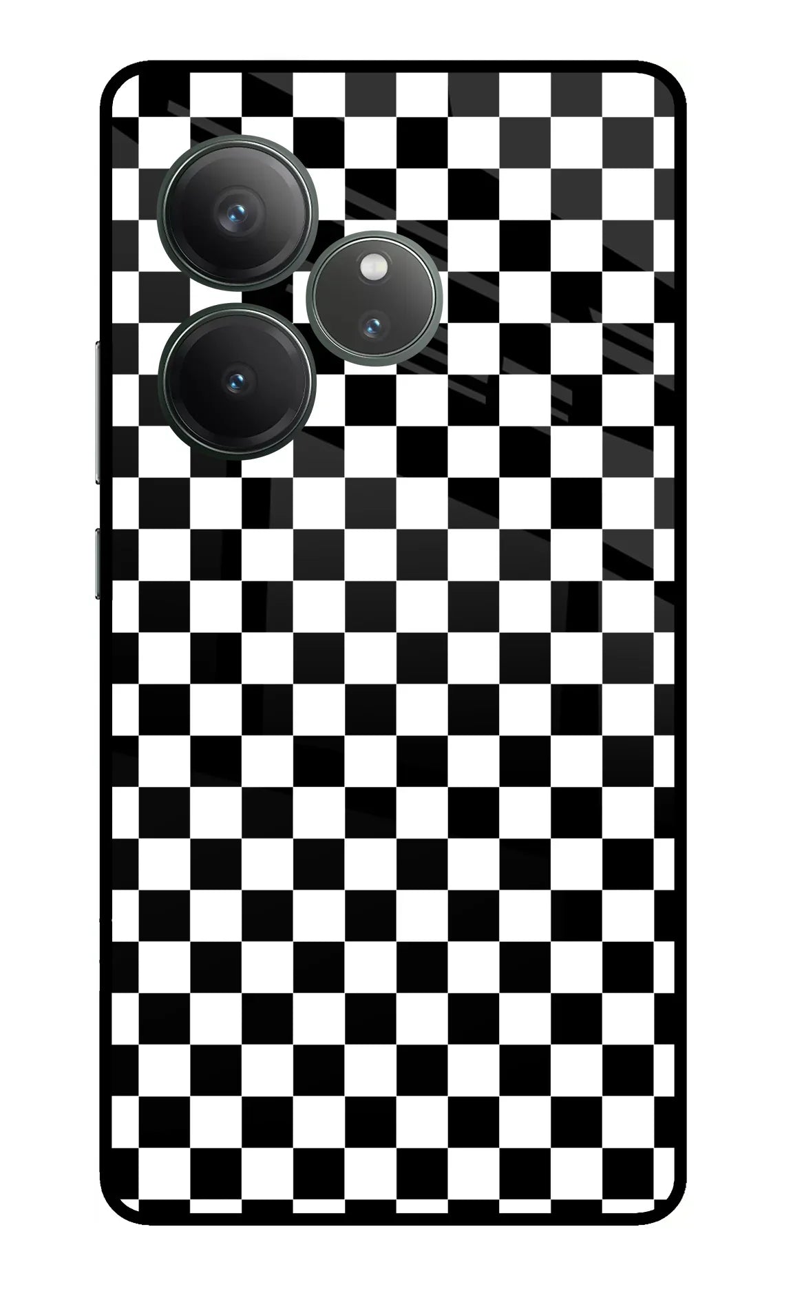 Chess Board Realme GT 6 Glass Case - Chess Board Realme GT 6 Glass Case Chess Board Realme GT 6 Glass Case