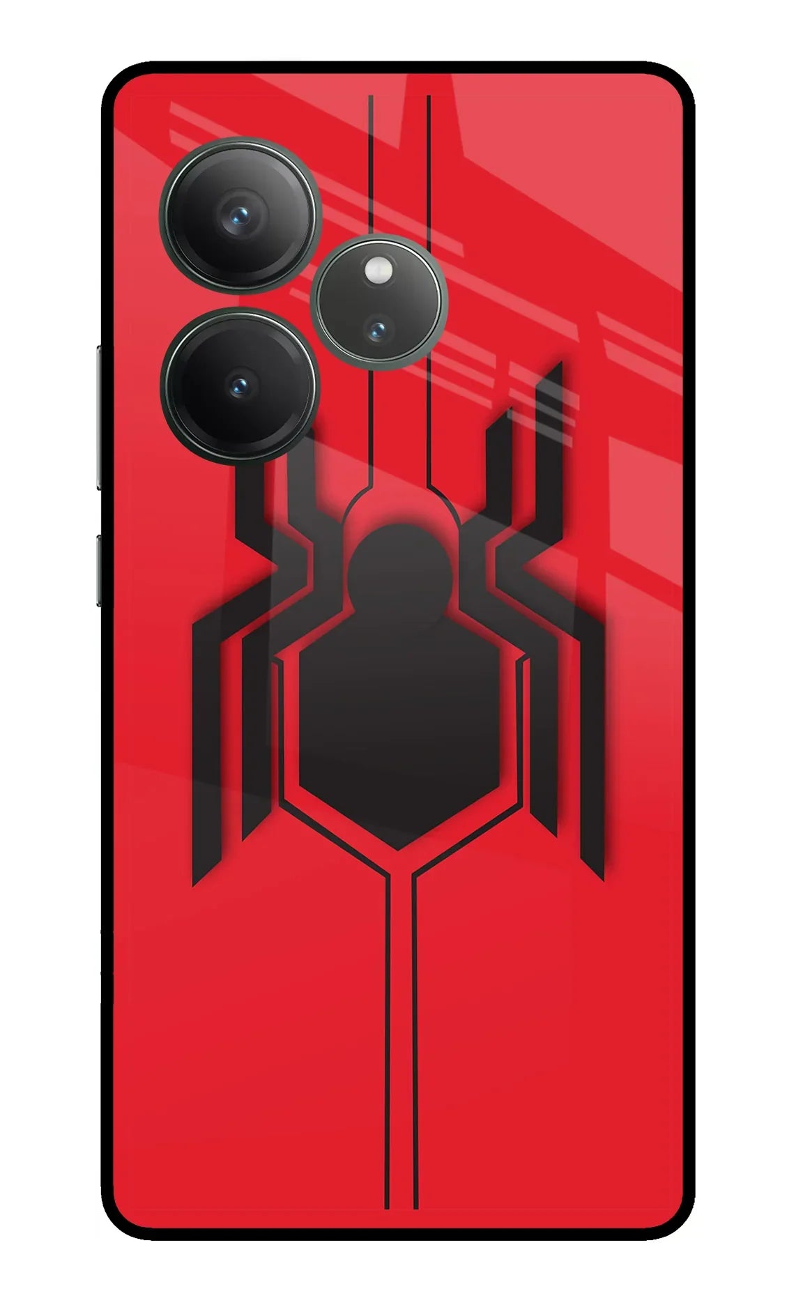 Spider Realme GT 6 Glass Case - Spider Realme GT 6 Glass Case Spider Realme GT 6 Glass Case