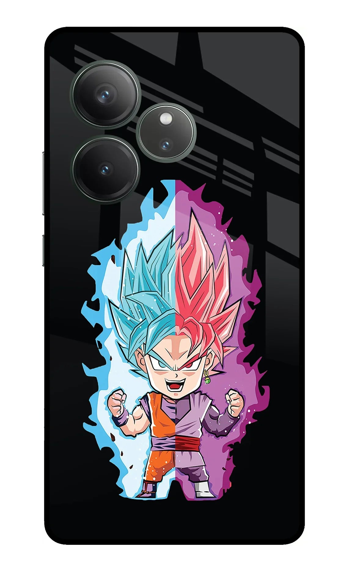 Chota Goku Realme GT 6 Glass Case - Chota Goku Realme GT 6 Glass Case Chota Goku Realme GT 6 Glass Case