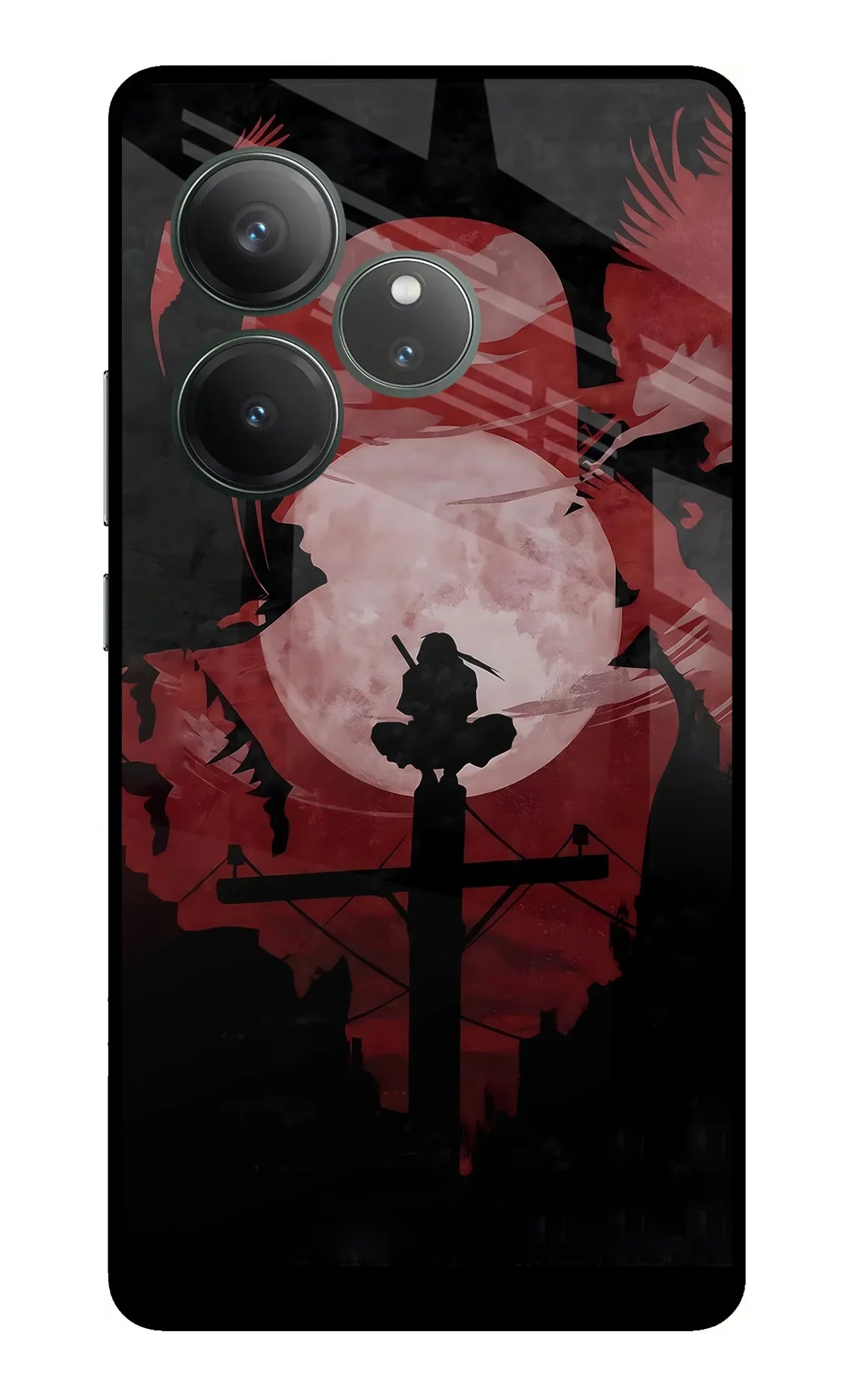 Naruto Anime Realme GT 6 Glass Case - Naruto Anime Realme GT 6 Glass Case Naruto Anime Realme GT 6 Glass Case