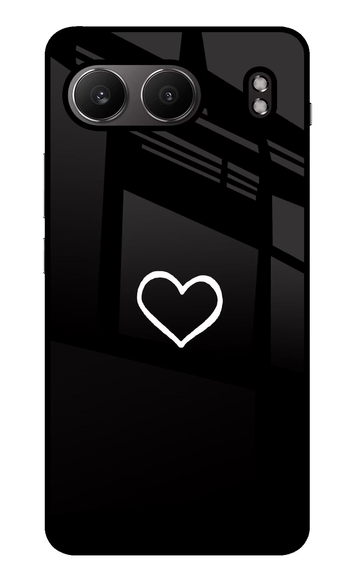 Heart OnePlus Nord 4 Glass Case - Heart OnePlus Nord 4 Glass Case Heart OnePlus Nord 4 Glass Case