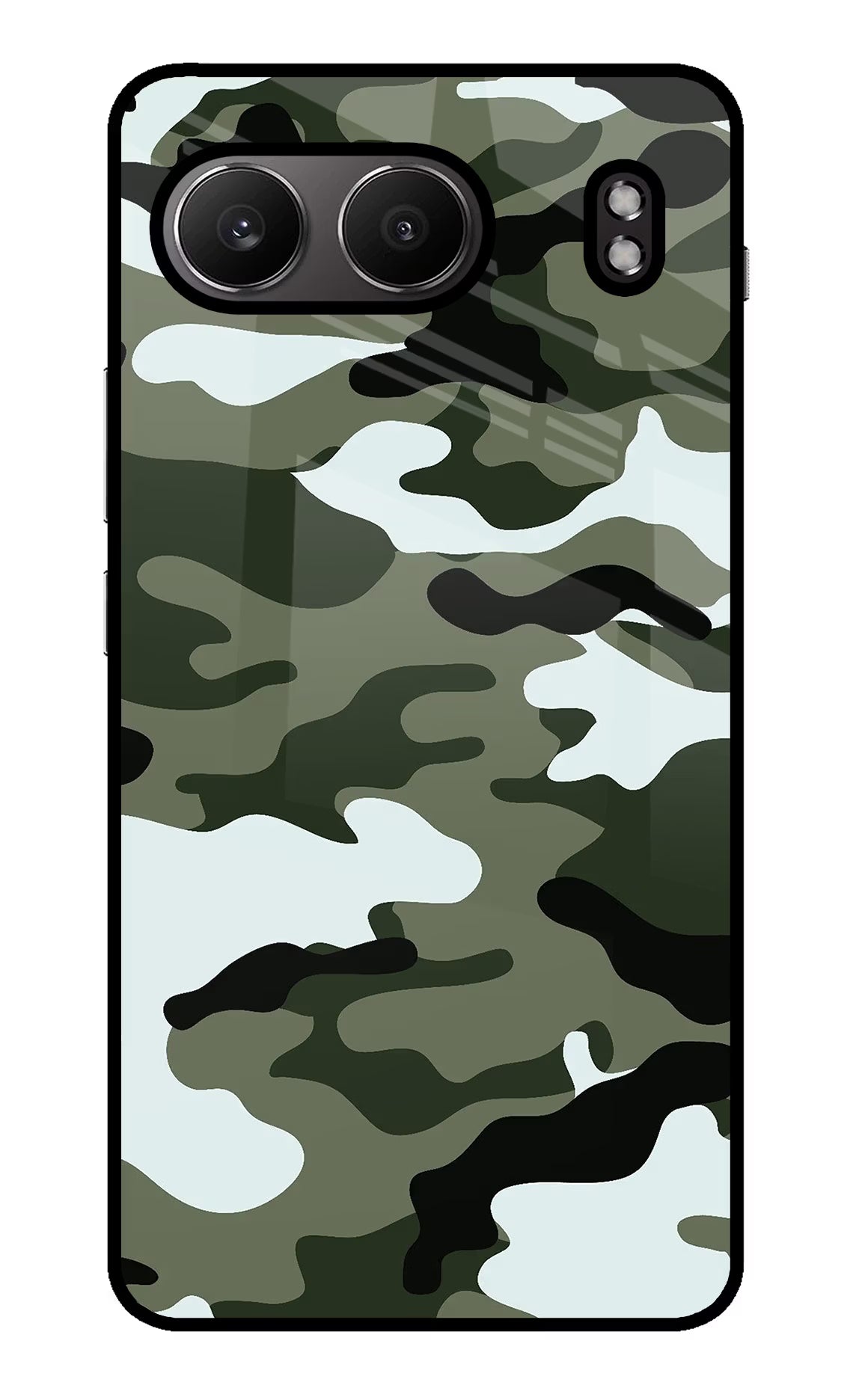 Camouflage OnePlus Nord 4 Glass Case - Camouflage OnePlus Nord 4 Glass Case Camouflage OnePlus Nord 4 Glass Case