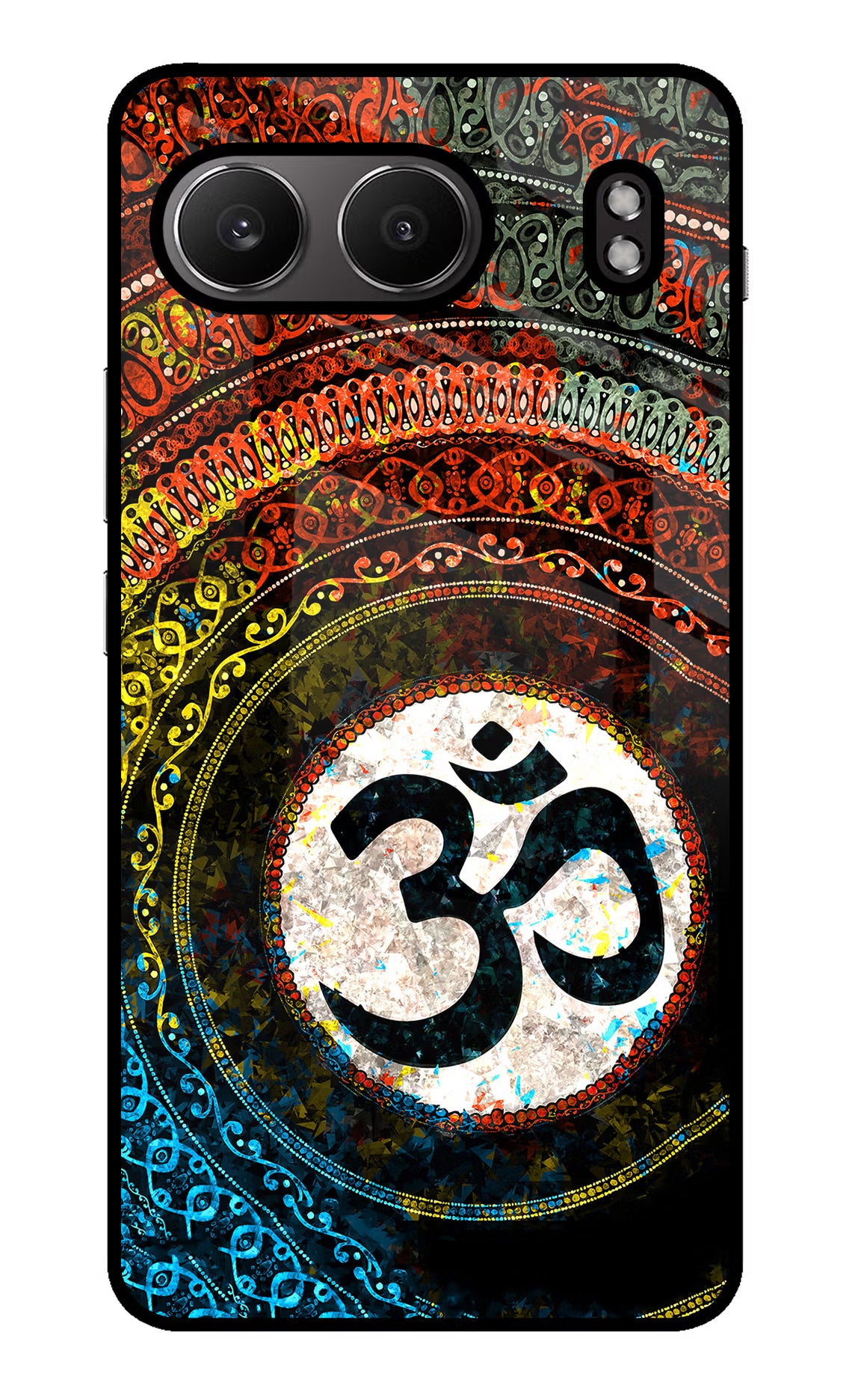 Om Cultural OnePlus Nord 4 Glass Case - Om Cultural OnePlus Nord 4 Glass Case Om Cultural OnePlus Nord 4 Glass Case