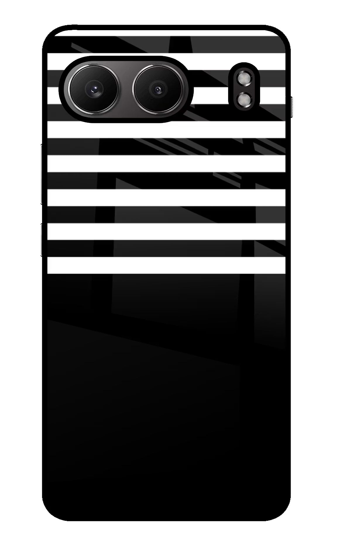 Black and White Print OnePlus Nord 4 Glass Case - Black and White Print OnePlus Nord 4 Glass Case Black and White Print OnePlus Nord 4 Glass Case