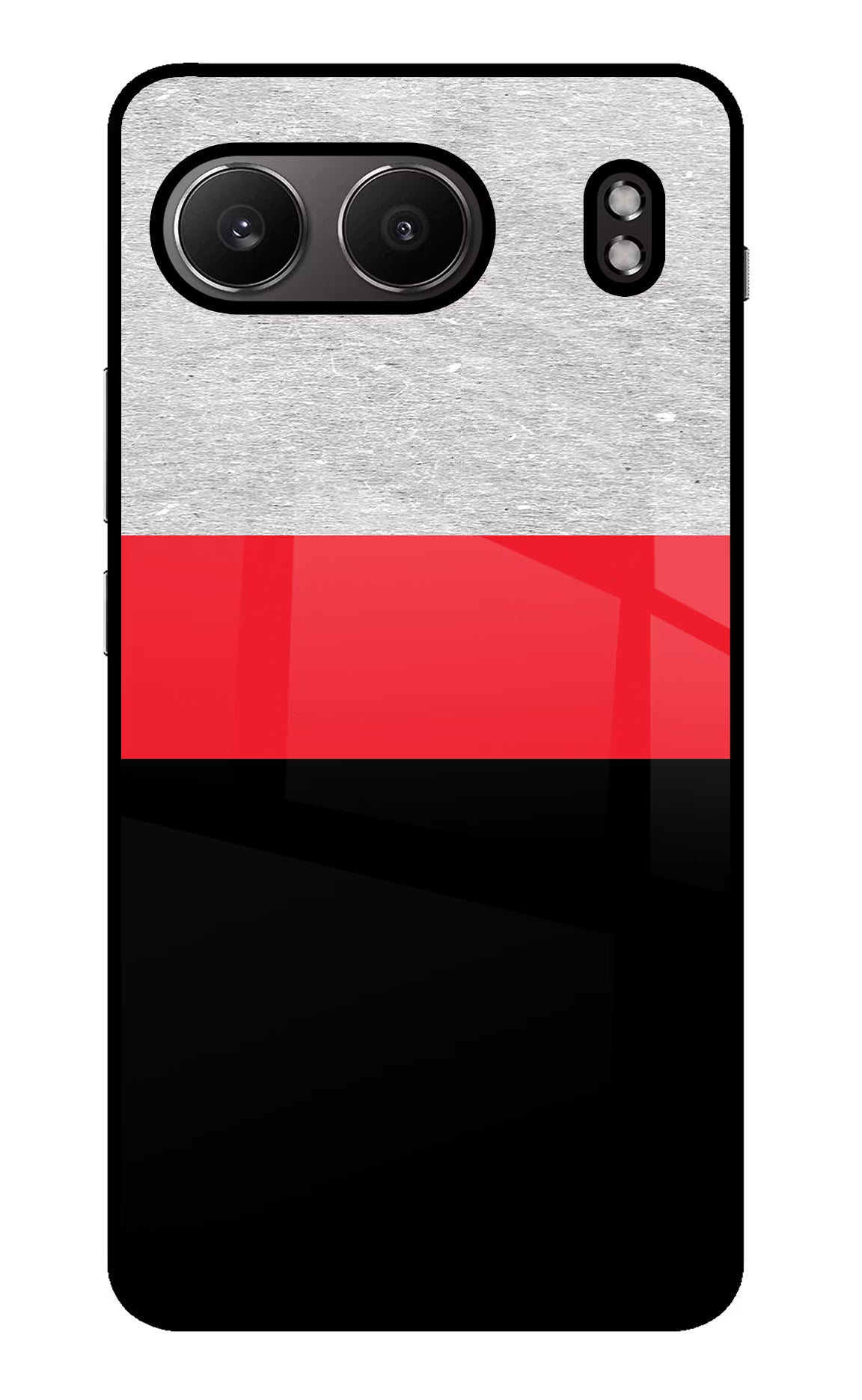 Tri Color Pattern OnePlus Nord 4 Glass Case - Tri Color Pattern OnePlus Nord 4 Glass Case Tri Color Pattern OnePlus Nord 4 Glass Case