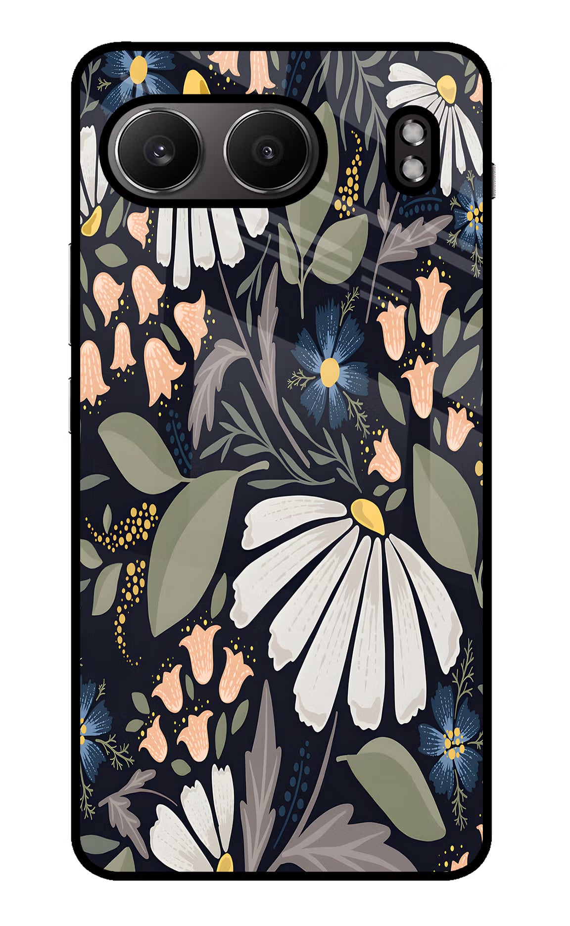 Flowers Art OnePlus Nord 4 Glass Case - Flowers Art OnePlus Nord 4 Glass Case Flowers Art OnePlus Nord 4 Glass Case