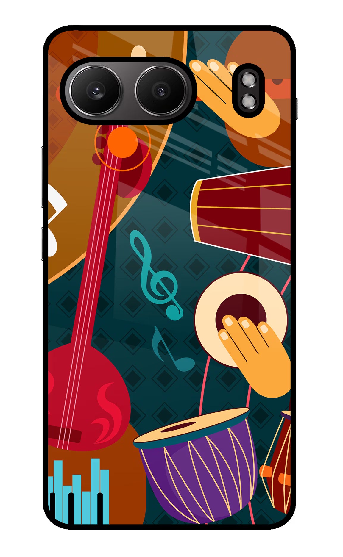 Music Instrument OnePlus Nord 4 Glass Case - Music Instrument OnePlus Nord 4 Glass Case Music Instrument OnePlus Nord 4 Glass Case