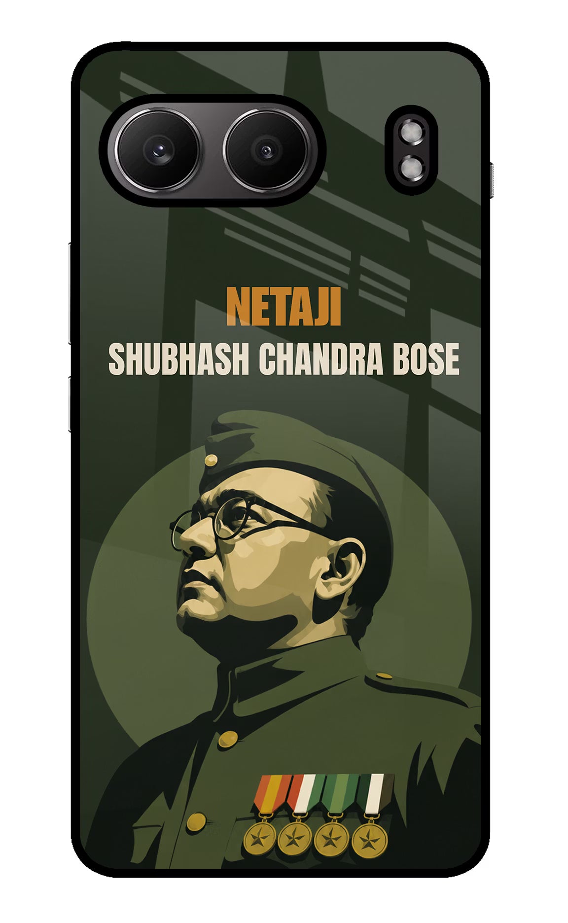Netaji Legacy OnePlus Nord 4 Glass Case - Netaji Legacy OnePlus Nord 4 Glass Case Netaji Legacy OnePlus Nord 4 Glass Case