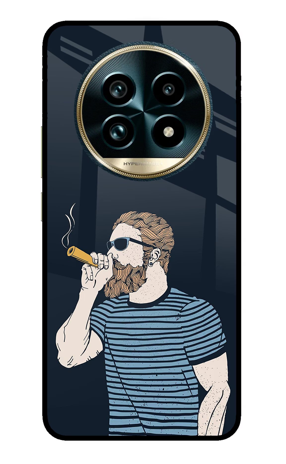 Smoking Realme 13 Pro+ 5G Glass Case - Smoking Realme 13 Pro+ 5G Glass Case Smoking Realme 13 Pro+ 5G Glass Case