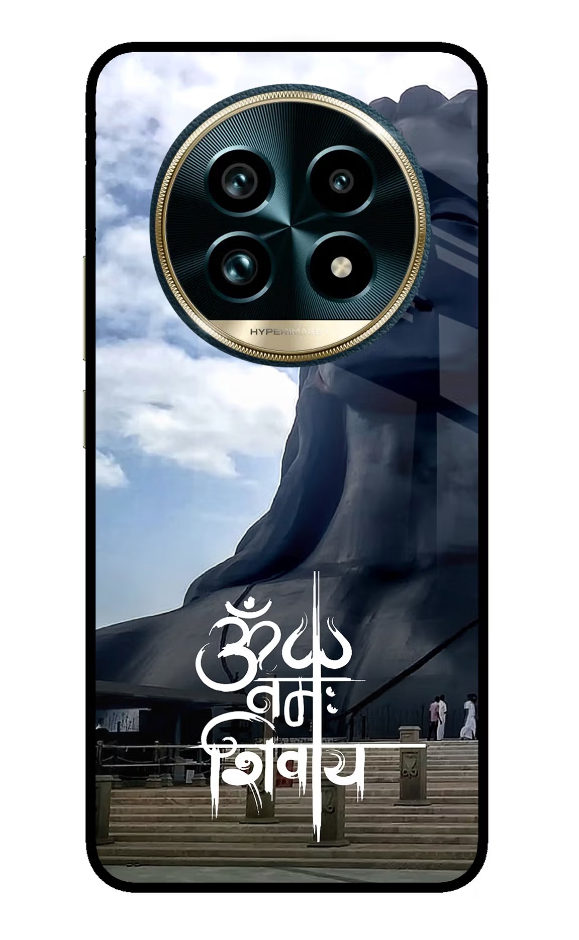 Om Namah Shivay Realme 13 Pro+ 5G Glass Case - Om Namah Shivay Realme 13 Pro+ 5G Glass Case Om Namah Shivay Realme 13 Pro+ 5G Glass Case