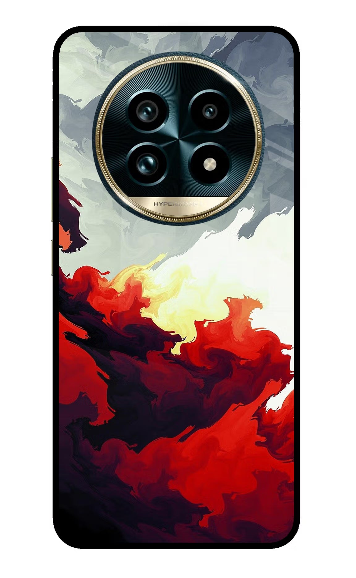 Fire Cloud Realme 13 Pro+ 5G Glass Case - Fire Cloud Realme 13 Pro+ 5G Glass Case Fire Cloud Realme 13 Pro+ 5G Glass Case