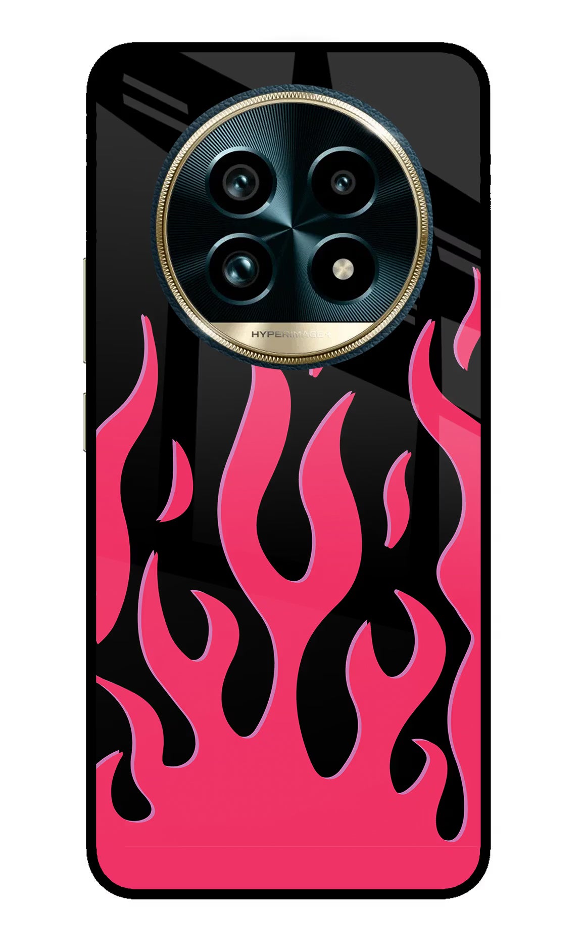 Fire Flames Realme 13 Pro+ 5G Glass Case - Fire Flames Realme 13 Pro+ 5G Glass Case Fire Flames Realme 13 Pro+ 5G Glass Case