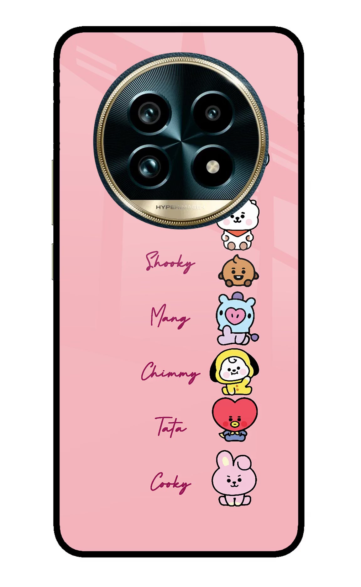 BTS names Realme 13 Pro+ 5G Glass Case - BTS names Realme 13 Pro+ 5G Glass Case BTS names Realme 13 Pro+ 5G Glass Case