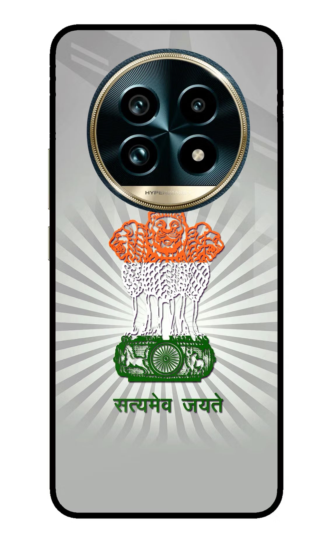 Satyamev Jayate Art Realme 13 Pro+ 5G Glass Case - Satyamev Jayate Art Realme 13 Pro+ 5G Glass Case Satyamev Jayate Art Realme 13 Pro+ 5G Glass Case