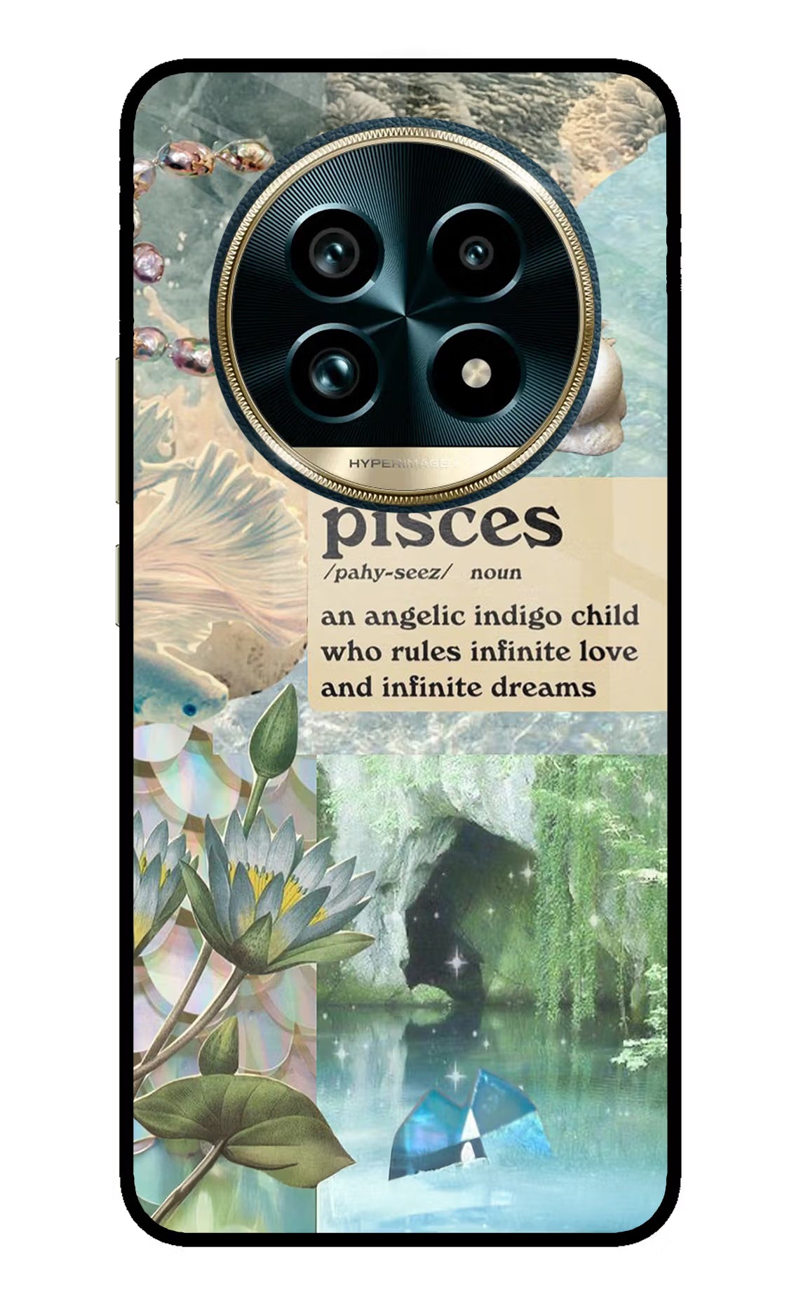 Pisces Zodiac Realme 13 Pro+ 5G Glass Case - Pisces Zodiac Realme 13 Pro+ 5G Glass Case Pisces Zodiac Realme 13 Pro+ 5G Glass Case