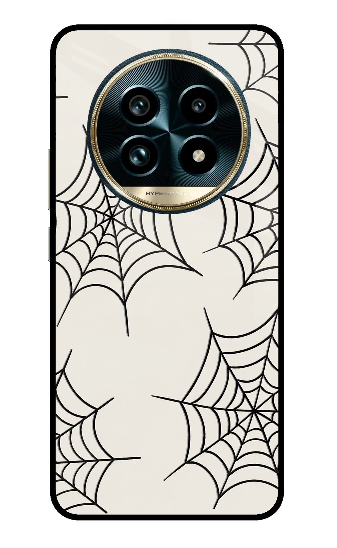 Spider Web Realme 13 Pro+ 5G Glass Case - Spider Web Realme 13 Pro+ 5G Glass Case Spider Web Realme 13 Pro+ 5G Glass Case