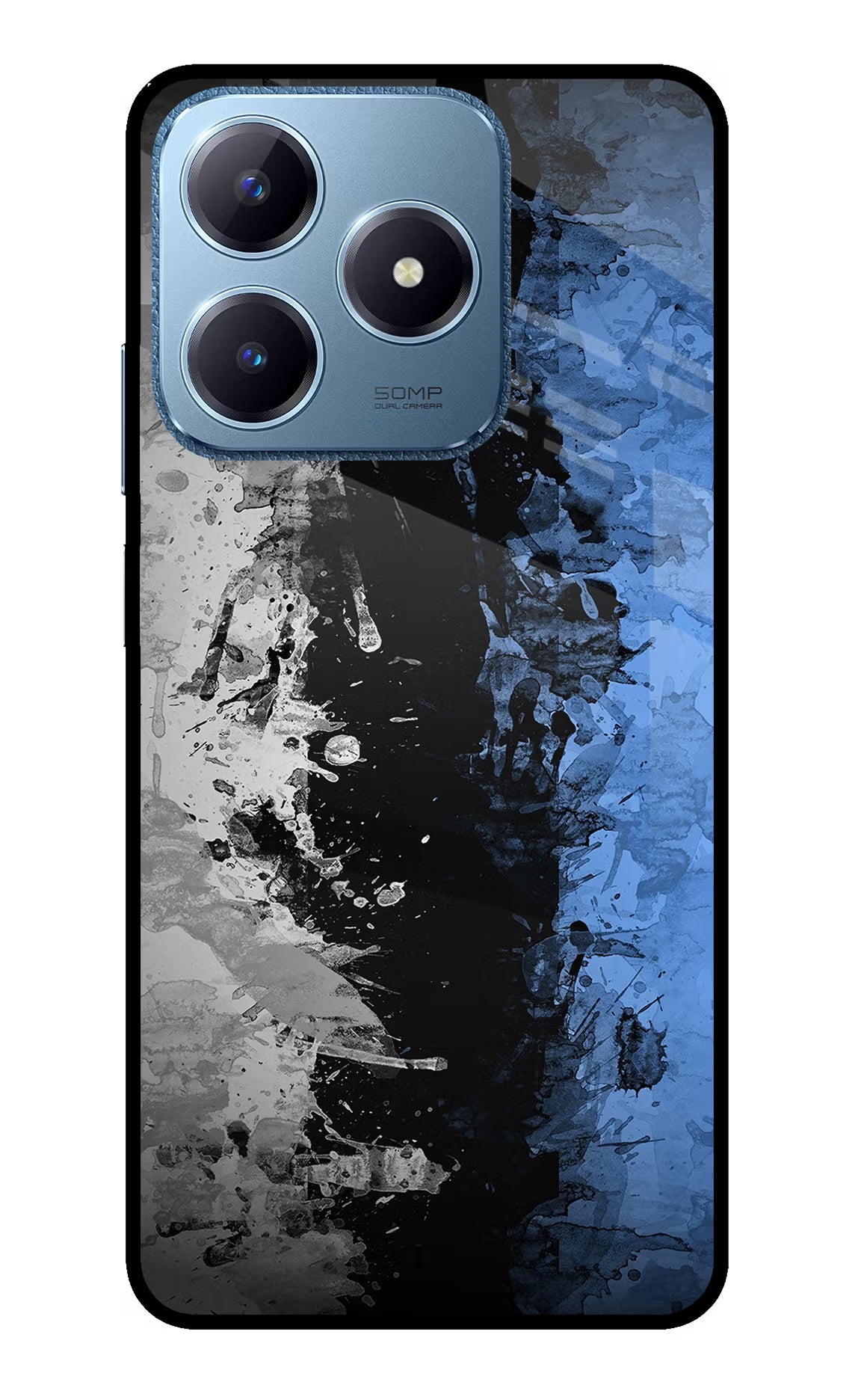 Artistic Design Realme C63 Glass Case - Artistic Design Realme C63 Glass Case Artistic Design Realme C63 Glass Case