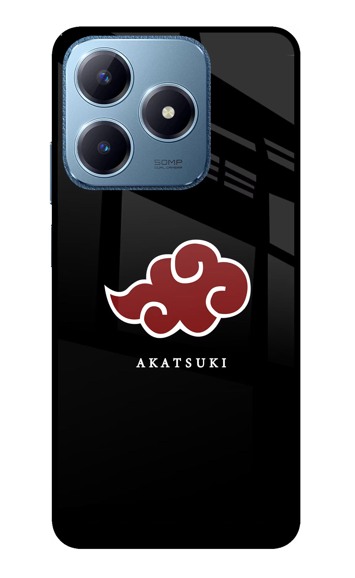 Akatsuki Realme C63 Glass Case - Akatsuki Realme C63 Glass Case Akatsuki Realme C63 Glass Case