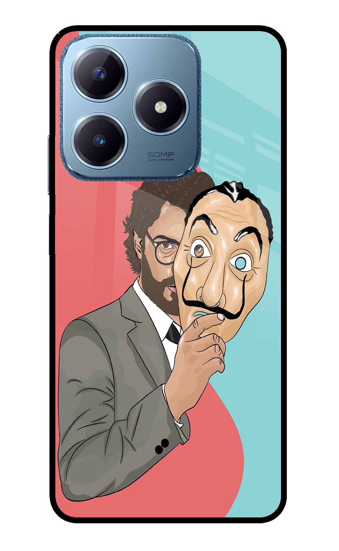 Professor Realme C63 Glass Case - Professor Realme C63 Glass Case Professor Realme C63 Glass Case