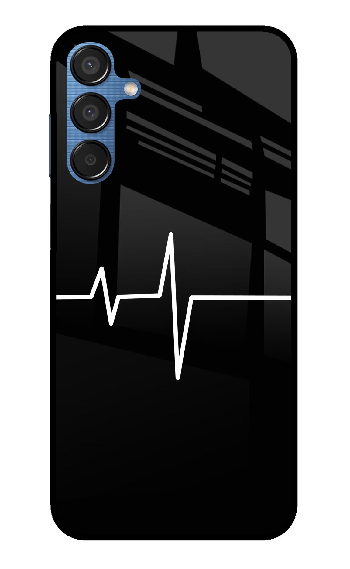 Heart Beats Samsung M15 5G Glass Case - Heart Beats Samsung M15 5G Glass Case Heart Beats Samsung M15 5G Glass Case