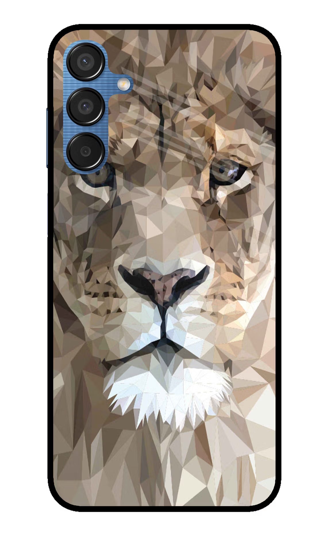 Lion Art Samsung M15 5G Glass Case - Lion Art Samsung M15 5G Glass Case Lion Art Samsung M15 5G Glass Case