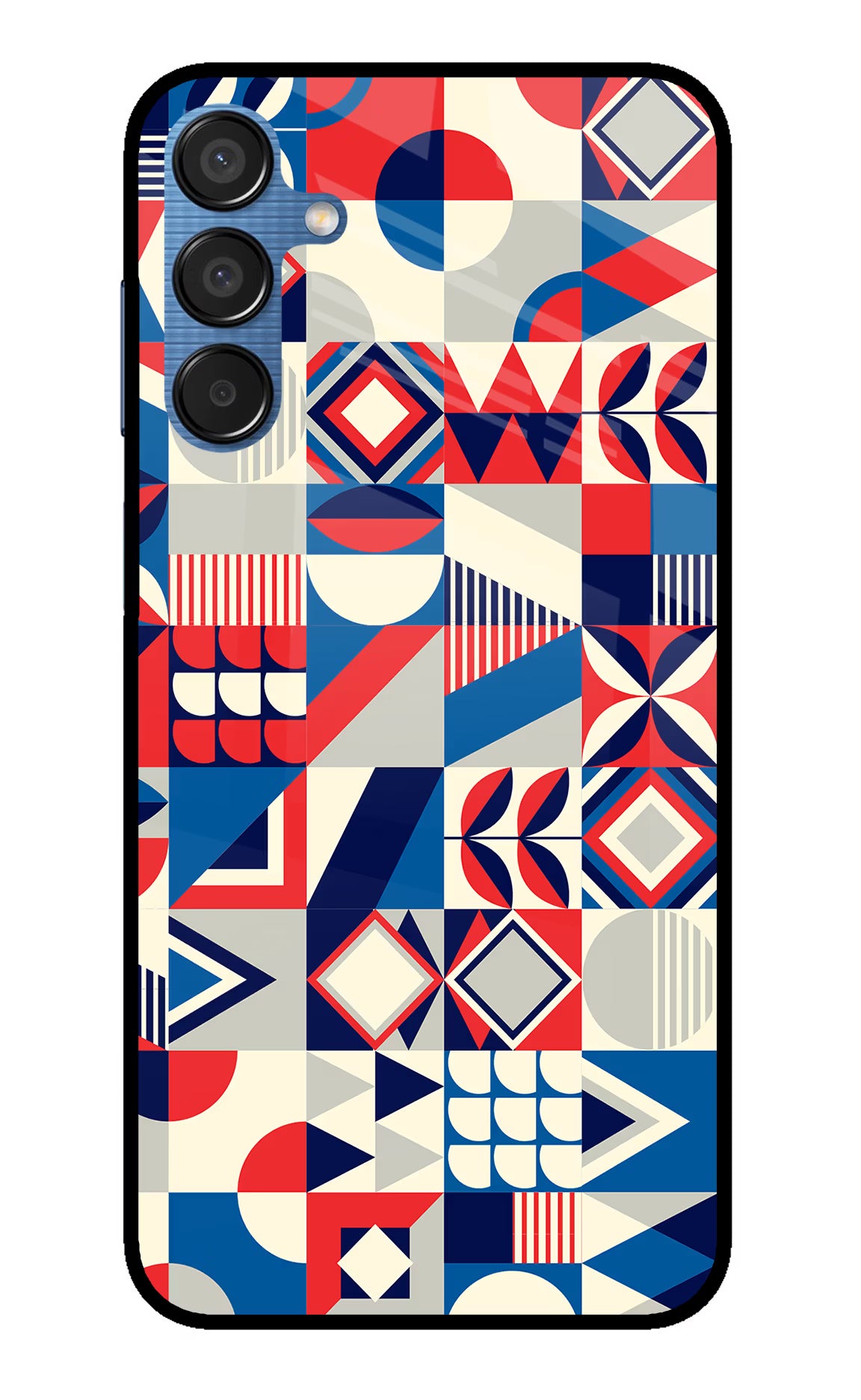 Colorful Pattern Samsung M15 5G Glass Case - Colorful Pattern Samsung M15 5G Glass Case Colorful Pattern Samsung M15 5G Glass Case