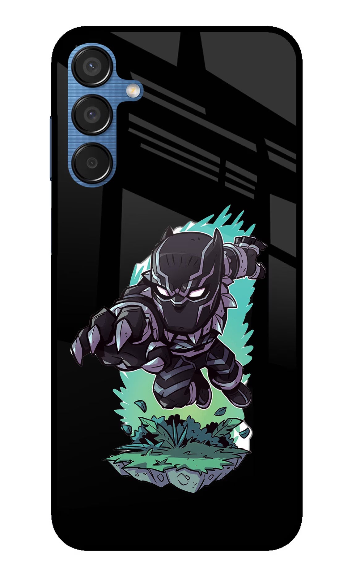 Black Panther Samsung M15 5G Glass Case - Black Panther Samsung M15 5G Glass Case Black Panther Samsung M15 5G Glass Case