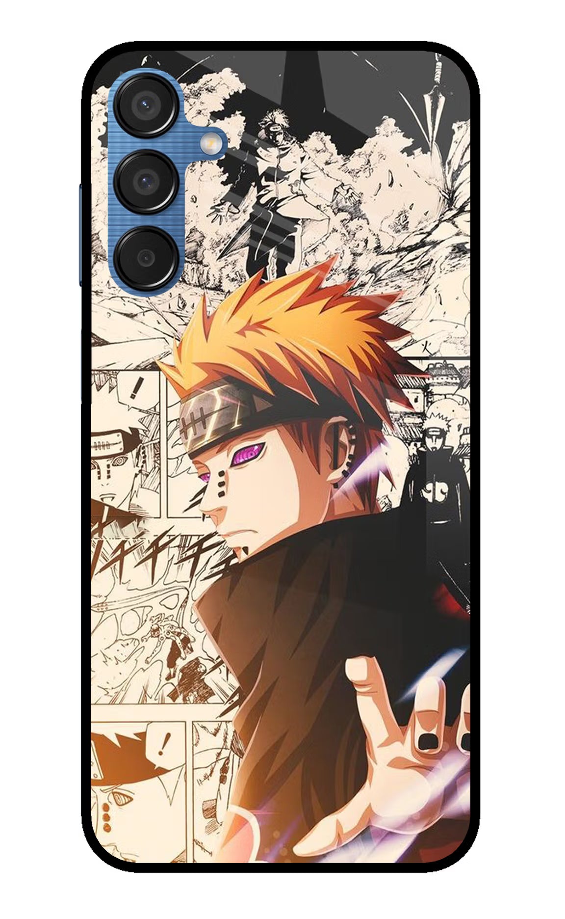 Pain Anime Samsung M15 5G Glass Case - Pain Anime Samsung M15 5G Glass Case Pain Anime Samsung M15 5G Glass Case