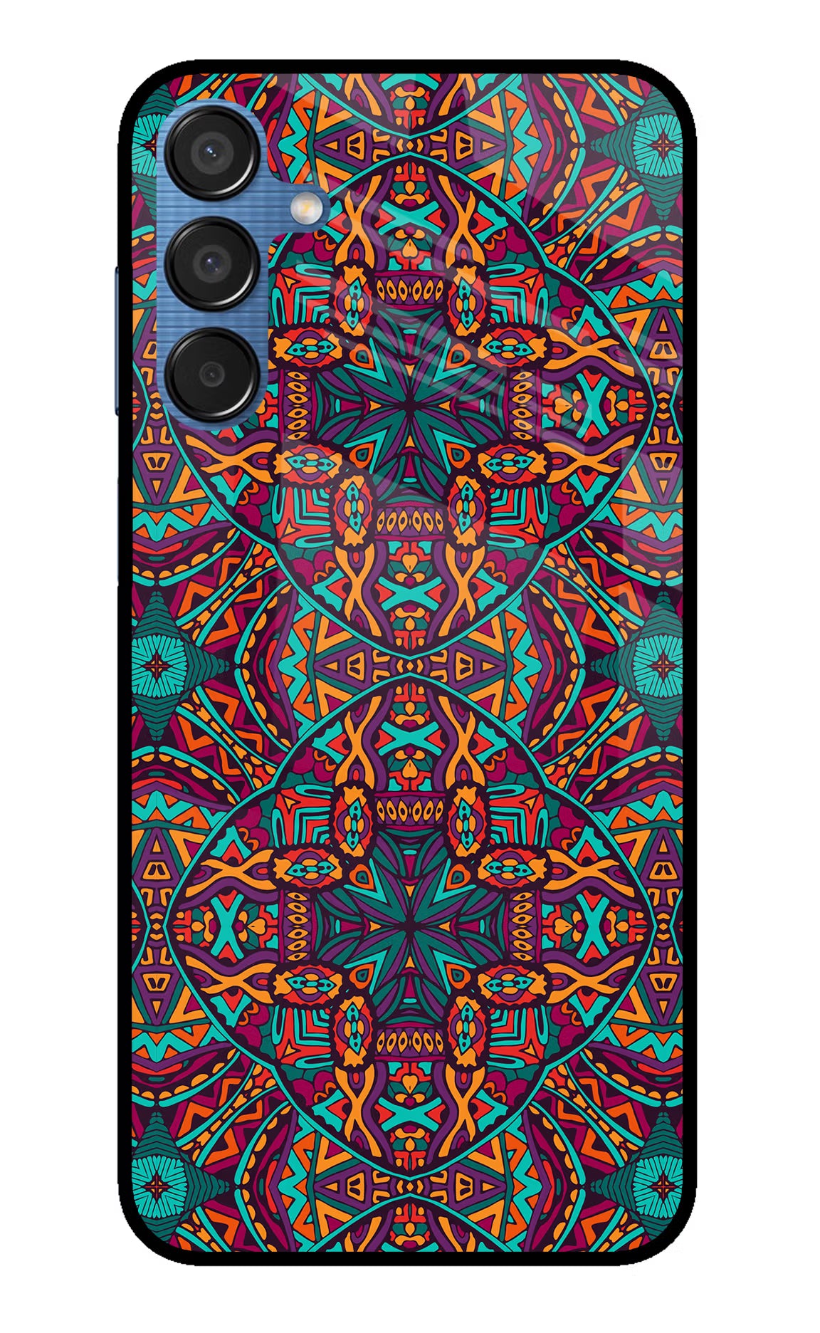 Colour Mandala Samsung M15 5G Glass Case - Colour Mandala Samsung M15 5G Glass Case Colour Mandala Samsung M15 5G Glass Case