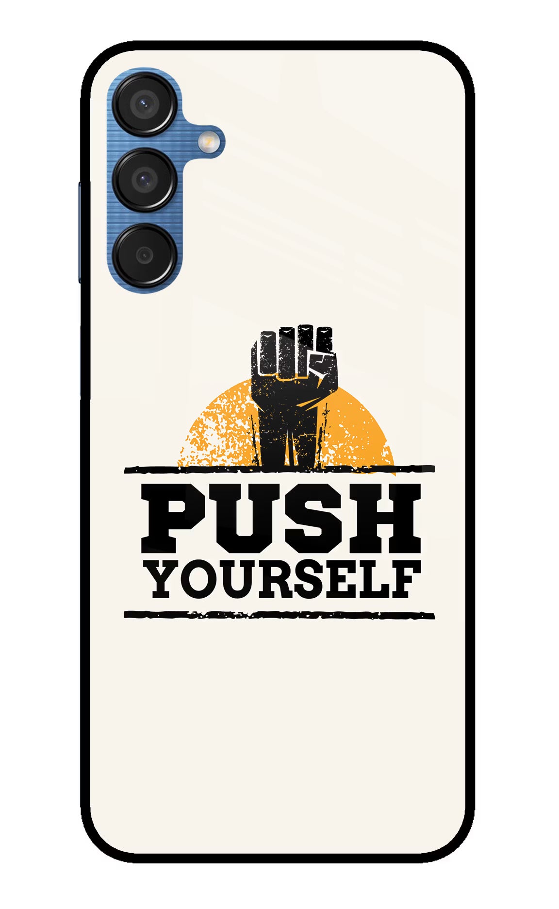 Push Yourself Samsung M15 5G Glass Case - Push Yourself Samsung M15 5G Glass Case Push Yourself Samsung M15 5G Glass Case