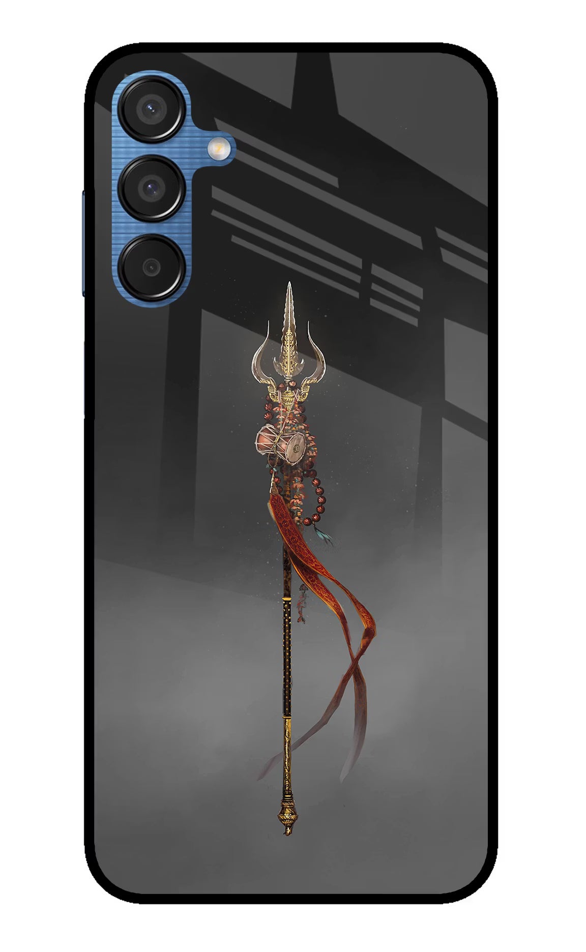 Shiv Trishul Samsung M15 5G Glass Case - Shiv Trishul Samsung M15 5G Glass Case Shiv Trishul Samsung M15 5G Glass Case