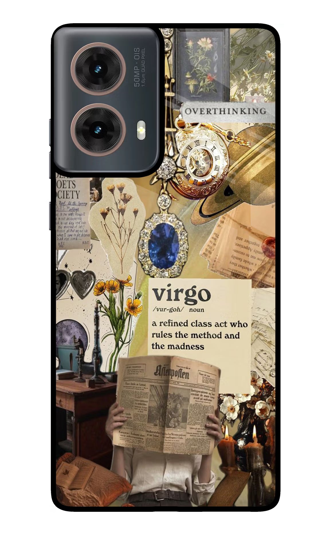 Virgo Zodiac Motorola G85 Glass Case - Virgo Zodiac Motorola G85 Glass Case Virgo Zodiac Motorola G85 Glass Case