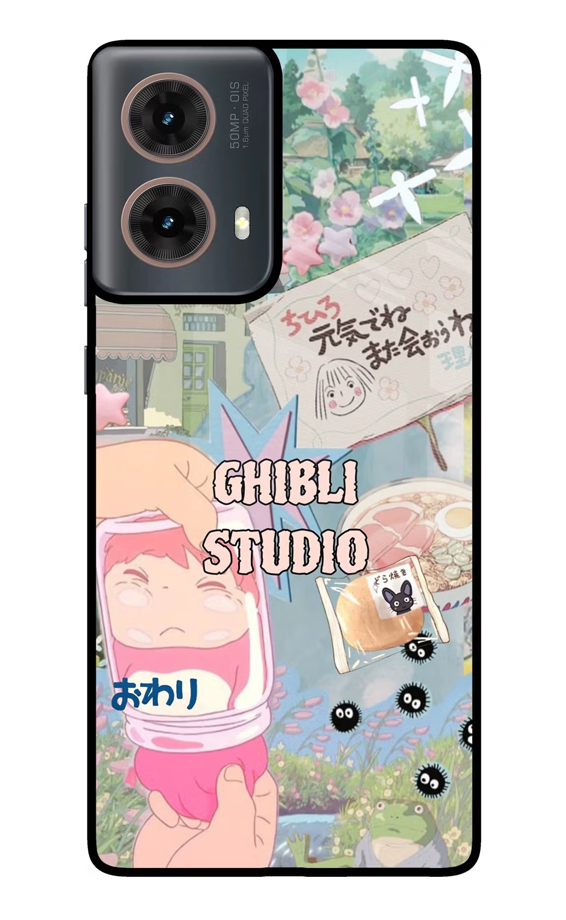 Studio Ghibli Motorola G85 Glass Case - Studio Ghibli Motorola G85 Glass Case Studio Ghibli Motorola G85 Glass Case