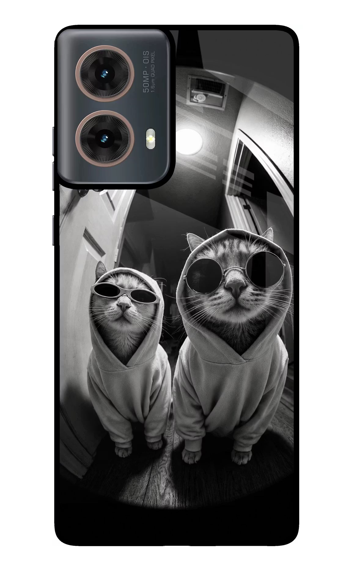 Hood Cats Motorola G85 Glass Case - Hood Cats Motorola G85 Glass Case Hood Cats Motorola G85 Glass Case