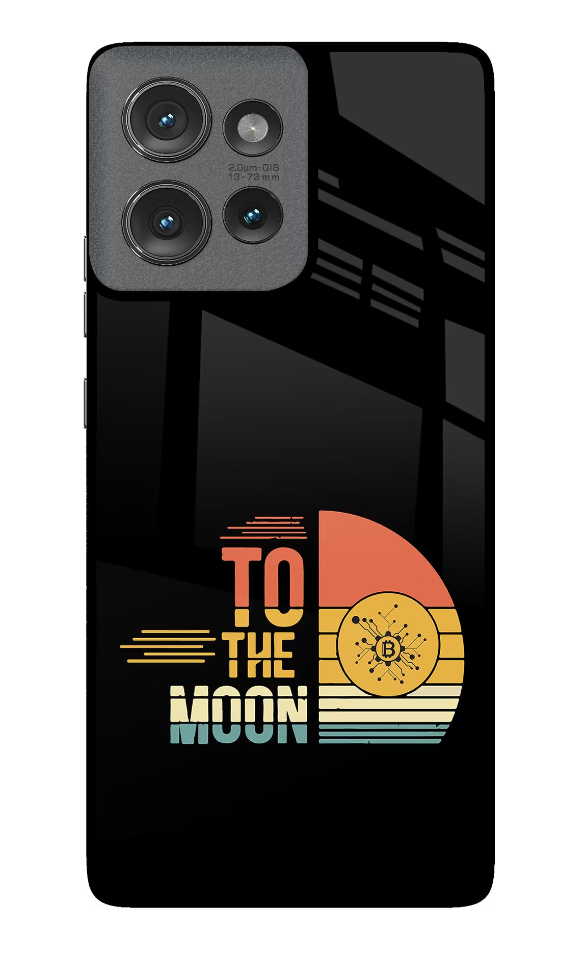 To the Moon Moto Edge 50 Glass Case - To the Moon Moto Edge 50 Glass Case To the Moon Moto Edge 50 Glass Case