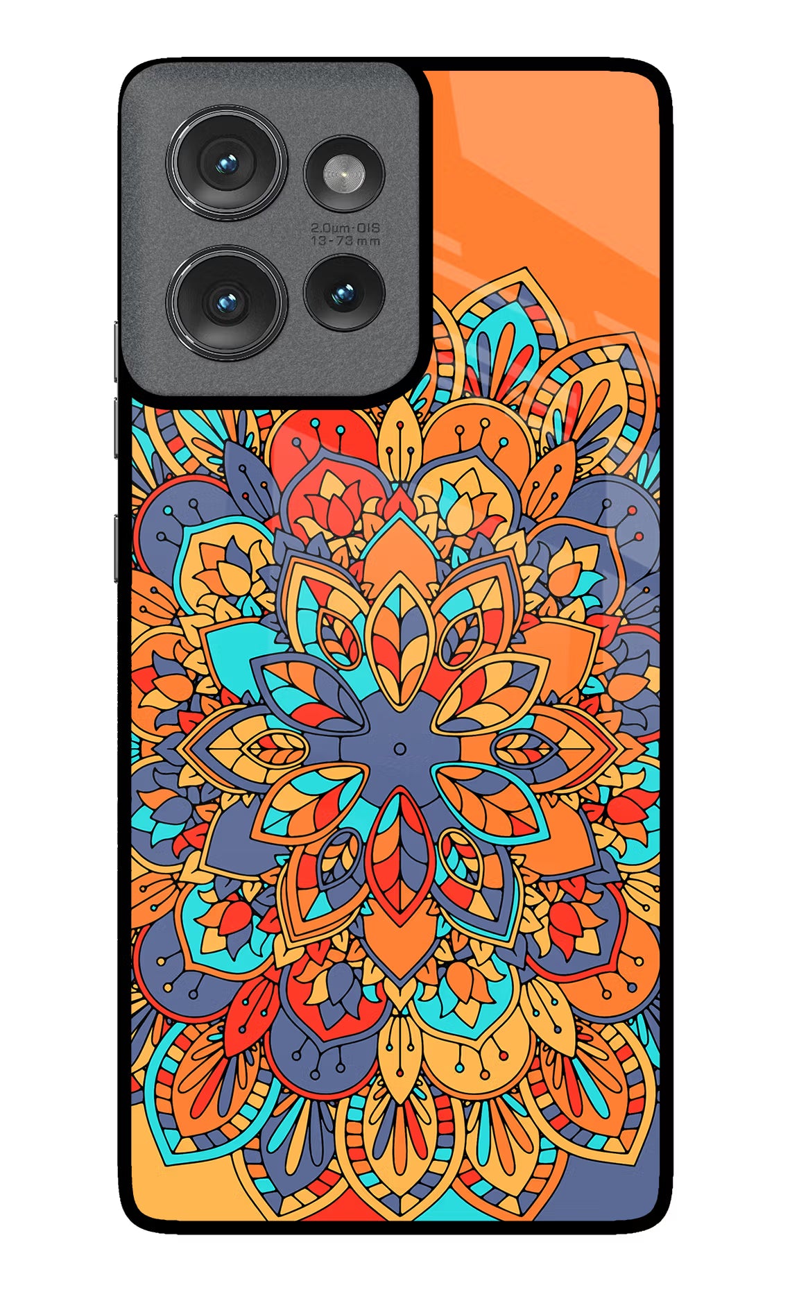 Color Mandala Moto Edge 50 Glass Case - Color Mandala Moto Edge 50 Glass Case Color Mandala Moto Edge 50 Glass Case