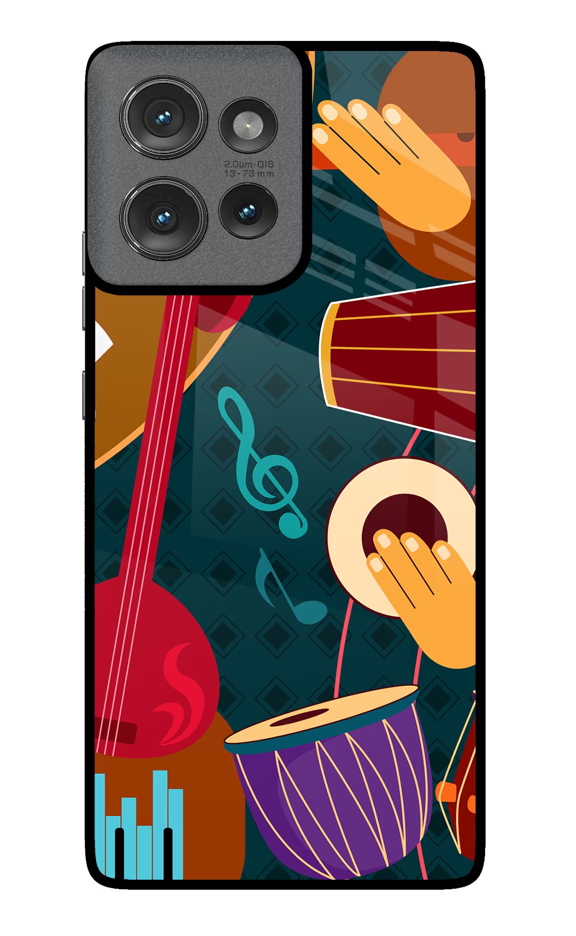 Music Instrument Moto Edge 50 Glass Case - Music Instrument Moto Edge 50 Glass Case Music Instrument Moto Edge 50 Glass Case