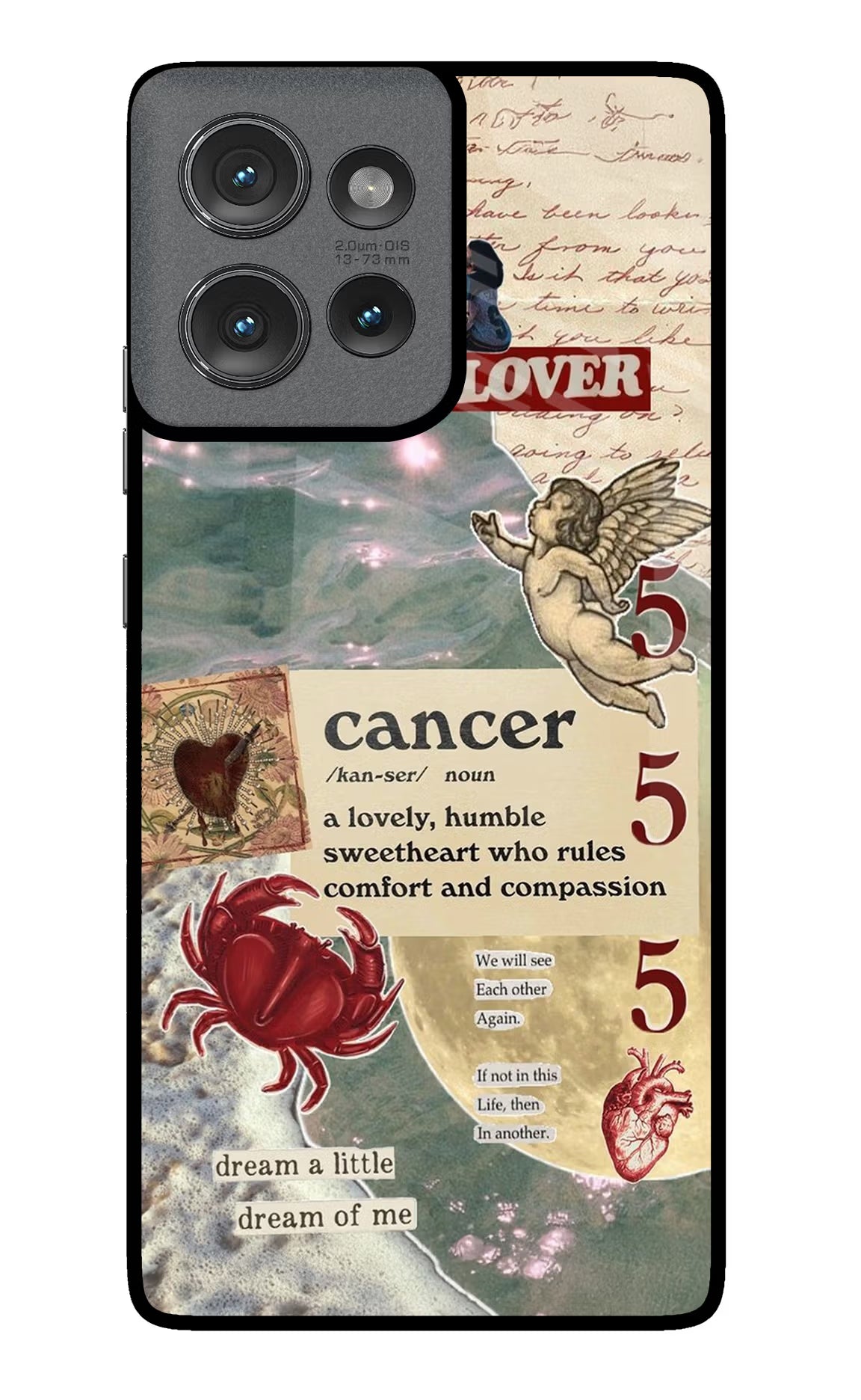 Cancer Zodiac Moto Edge 50 Glass Case - Cancer Zodiac Moto Edge 50 Glass Case Cancer Zodiac Moto Edge 50 Glass Case