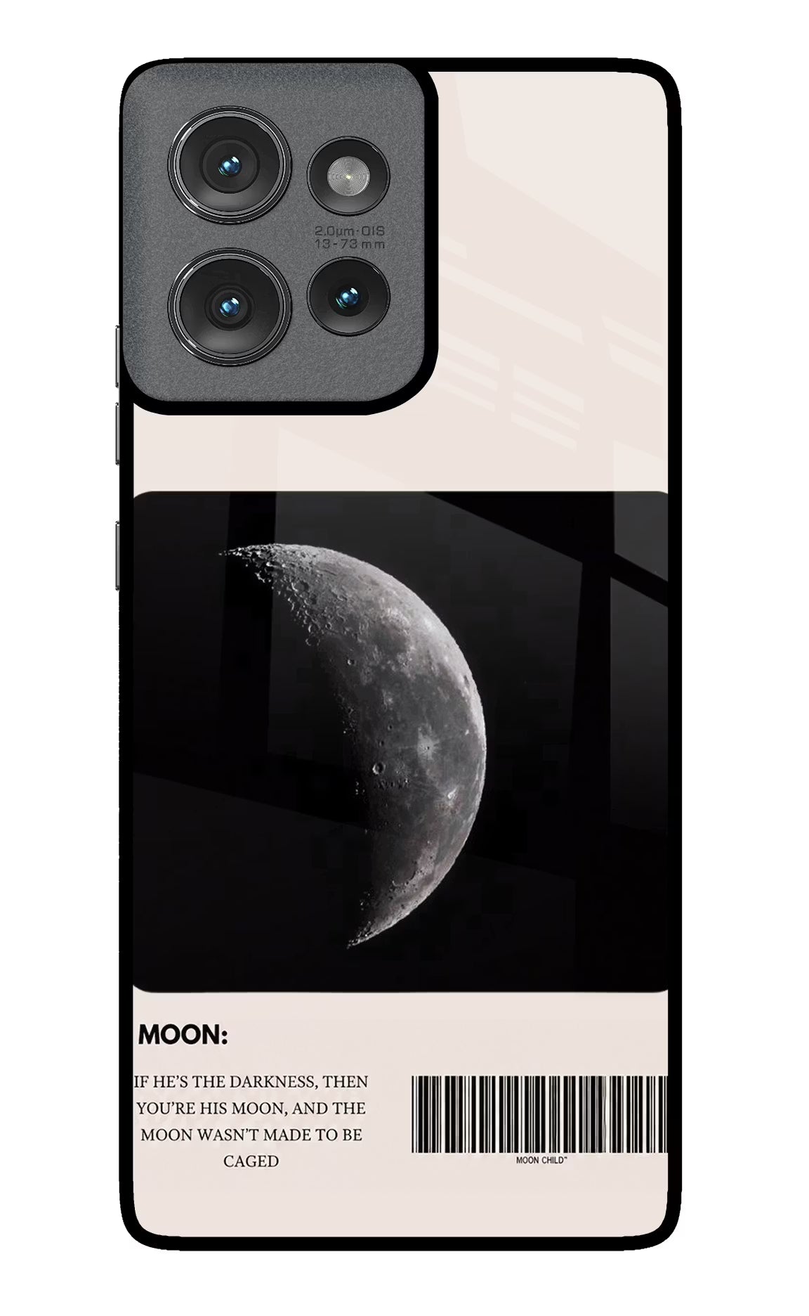 Moon Phase Moto Edge 50 Glass Case - Moon Phase Moto Edge 50 Glass Case Moon Phase Moto Edge 50 Glass Case