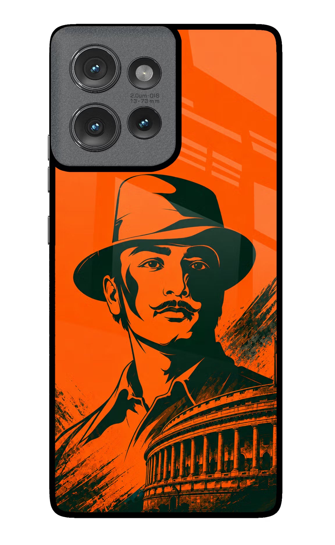 Bhagat Singh Legacy Moto Edge 50 Glass Case - Bhagat Singh Legacy Moto Edge 50 Glass Case Bhagat Singh Legacy Moto Edge 50 Glass Case