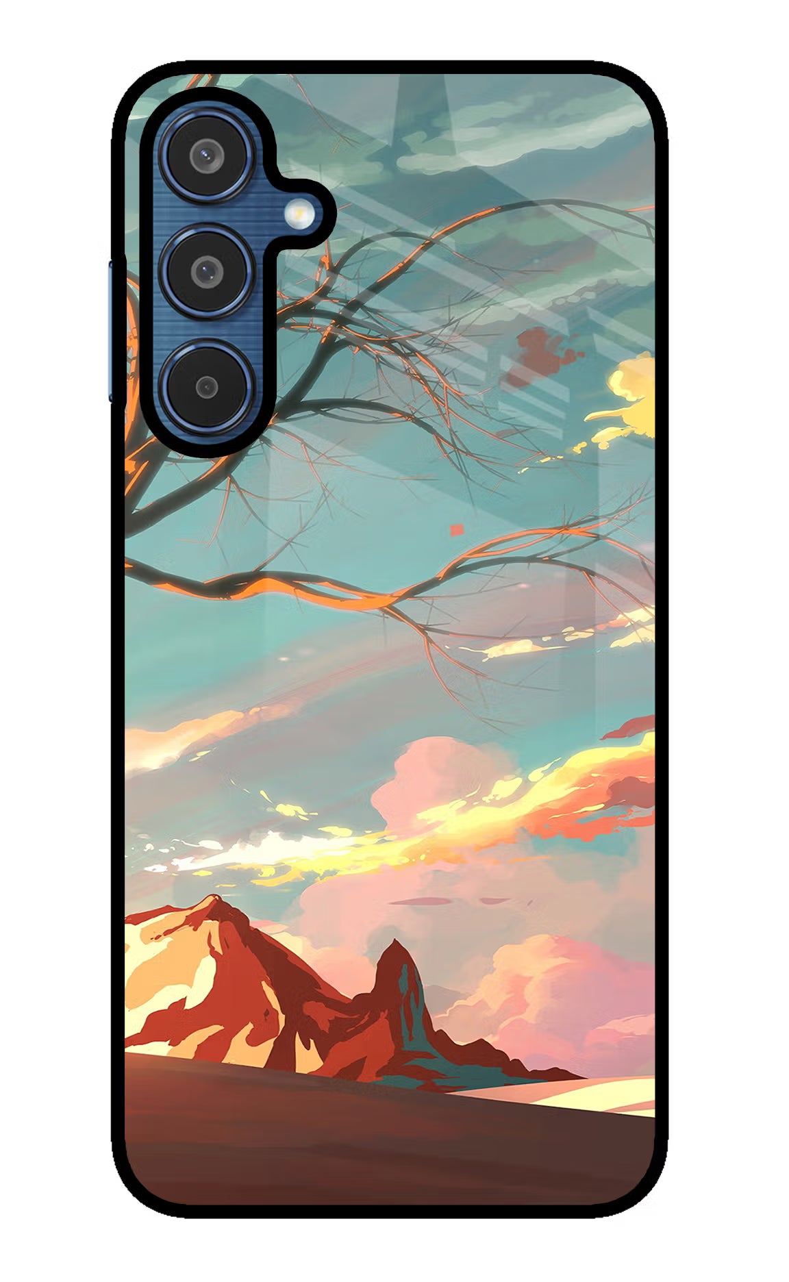 Scenery Samsung M35 5G Glass Case - Scenery Samsung M35 5G Glass Case Scenery Samsung M35 5G Glass Case