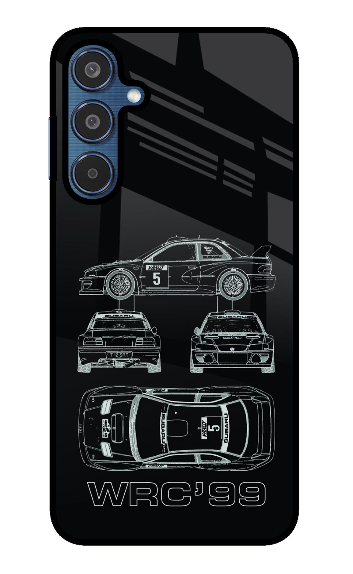 WRC'99 Samsung M35 5G Glass Case - WRC'99 Samsung M35 5G Glass Case WRC'99 Samsung M35 5G Glass Case