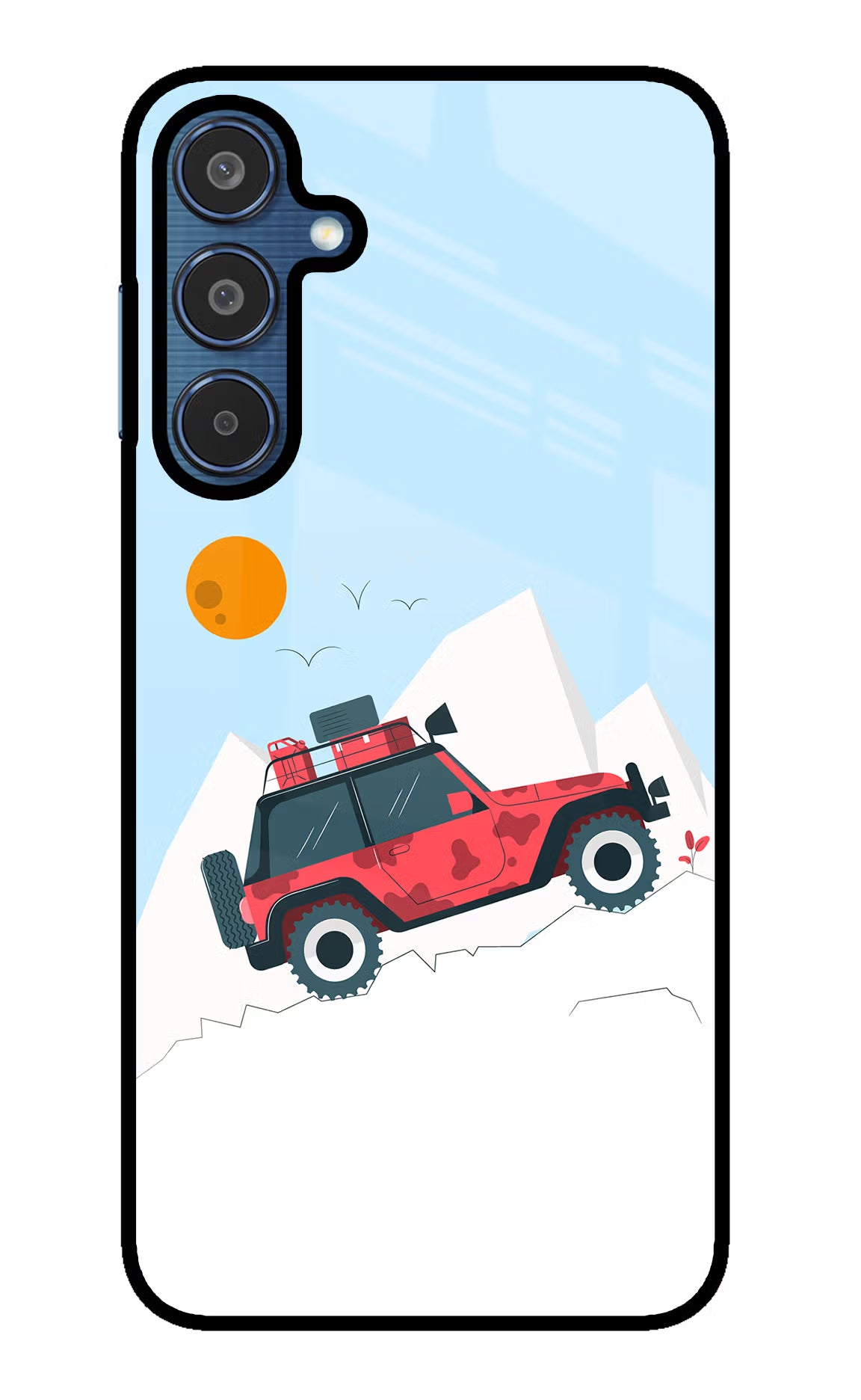 Mountain Trail Beast Samsung M35 5G Glass Case - Mountain Trail Beast Samsung M35 5G Glass Case Mountain Trail Beast Samsung M35 5G Glass Case